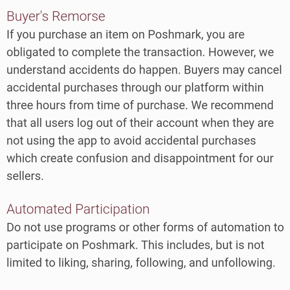 POSHMARK IS NOT FOR.... - Picture 8 of 8